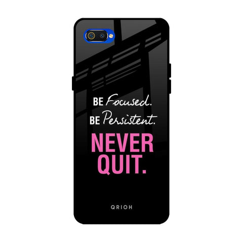 Be Focused Glossy case for Realme C2