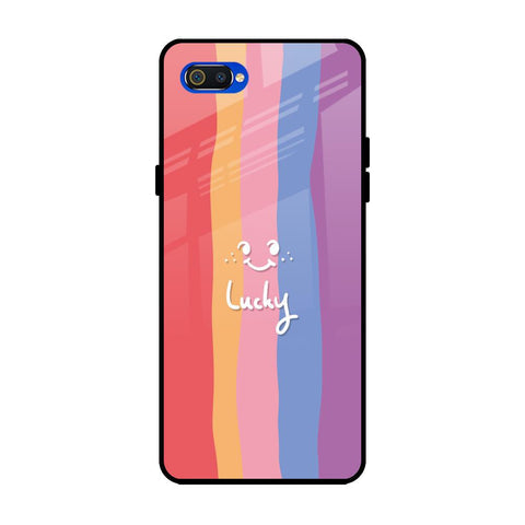 Lucky Abstract Glossy Case for Realme C2