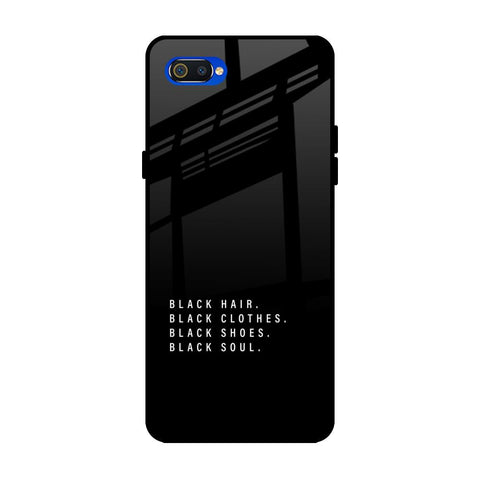 Black Soul Glossy Case for Realme C2