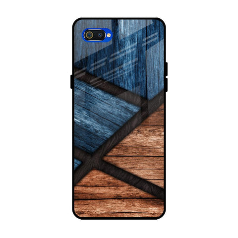 Wooden Tiles Glossy Case for Realme C2