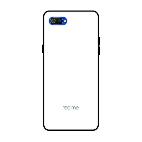 Arctic White Glossy Case for Realme C2