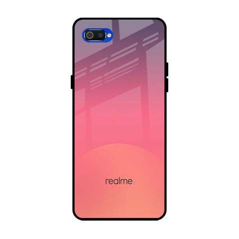 Sunset Orange Glossy Case for Realme C2