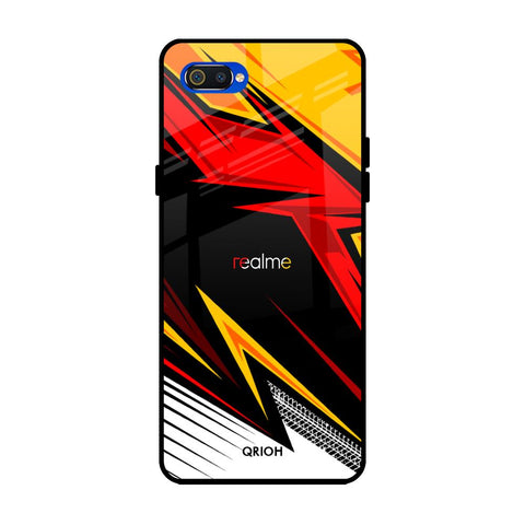 Race Jersey Pattern Glossy Case For Realme C2