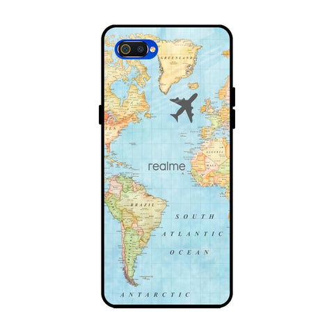 Fly Around The World Glossy Case for Realme C2