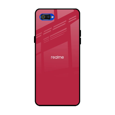 Solo Maroon Glossy case for Realme C2