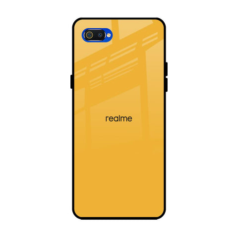 Fluorescent Yellow Glossy case for Realme C2