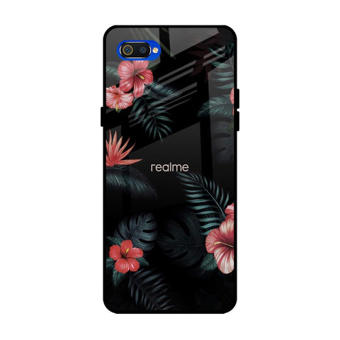 Tropical Art Flower Glossy Case for Realme C2