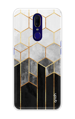 Hexagonal Pattern Soft Cover for Oppo F11