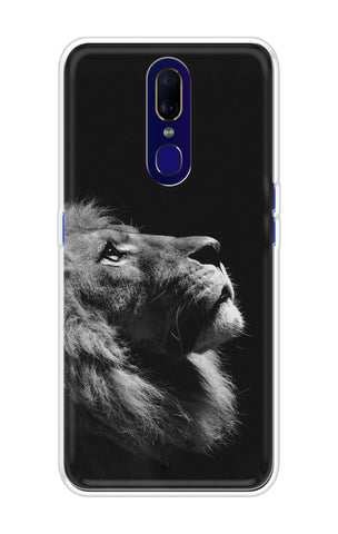 Lion Looking to Sky Soft Cover for Oppo F11
