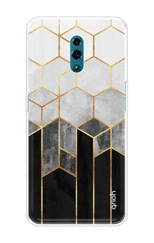 Hexagonal Pattern Soft Cover for Oppo Reno