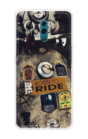 Ride Mode On Soft Cover for Oppo Reno