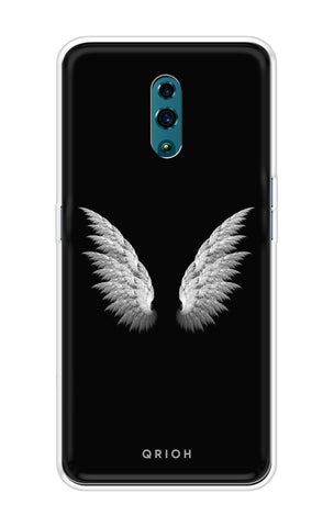 White Angel Wings Soft Cover for Oppo Reno
