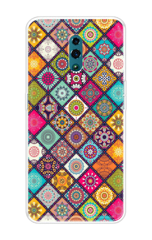 Multicolor Mandala Soft Cover for Oppo Reno