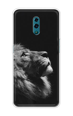 Lion Looking to Sky Soft Cover for Oppo Reno