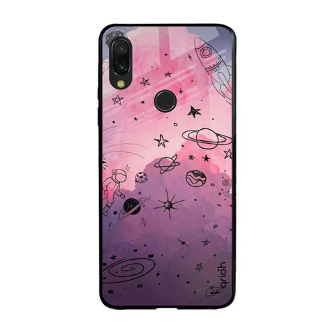 Space Doodles Glossy Case for Xiaomi Redmi Note 7S