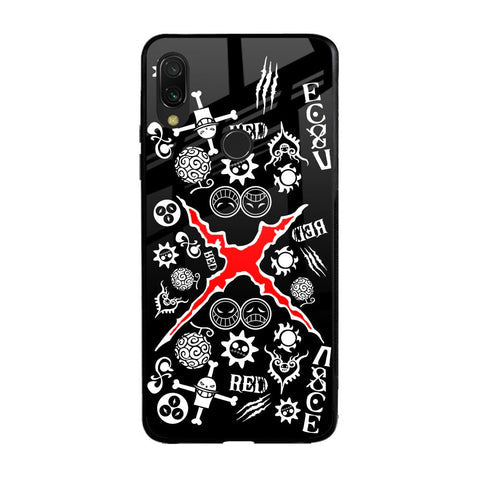 Red Zone Glossy Case for Xiaomi Redmi Note 7S