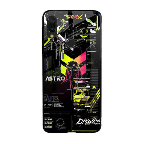 Astro Glitch Glossy Case for Xiaomi Redmi Note 7S