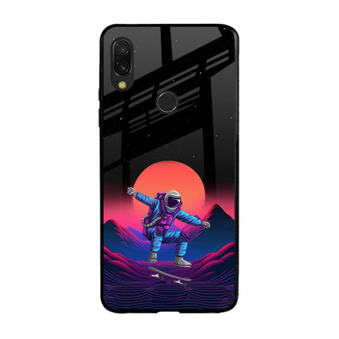 Retro Astronaut Glossy Case for Xiaomi Redmi Note 7S