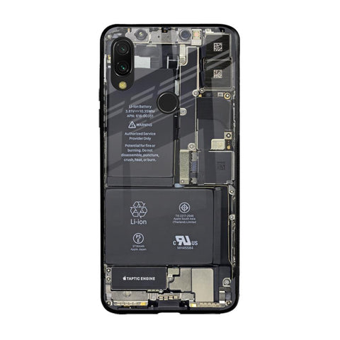 Skeleton Inside Glossy Case for Xiaomi Redmi Note 7S