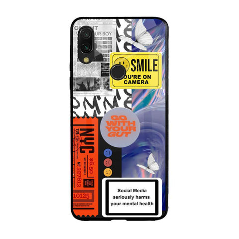 Smile for Camera Glossy Case for Xiaomi Redmi Note 7S