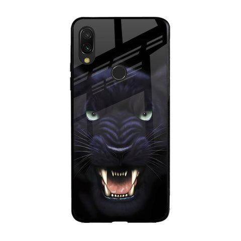 Angry Black Leopard Glossy Case for Xiaomi Redmi Note 7S