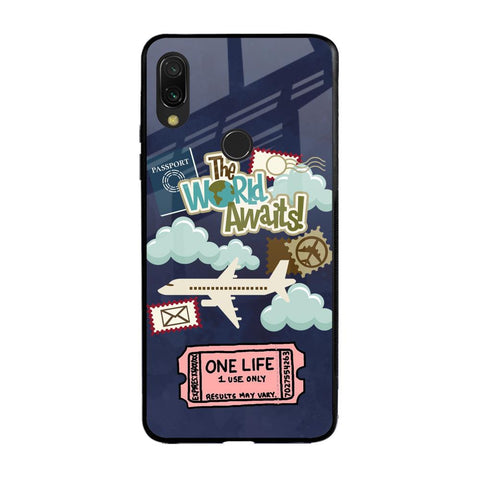 Tour The World Glossy Case For Xiaomi Redmi Note 7S