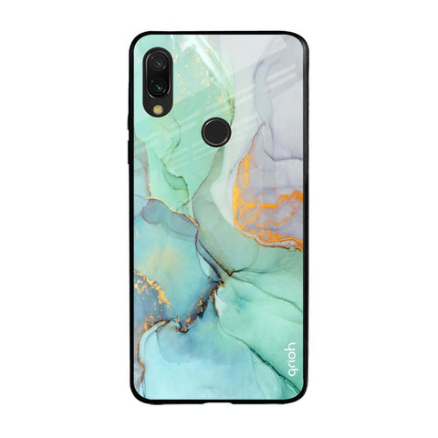 Green Marble Glossy case for Xiaomi Redmi Note 7S