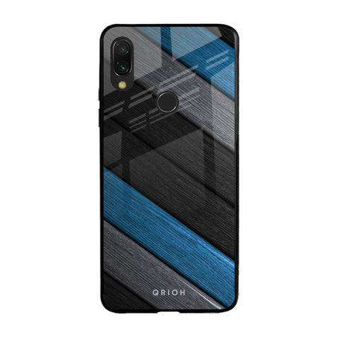 Multicolor Wooden Effect Glossy Case for Xiaomi Redmi Note 7S