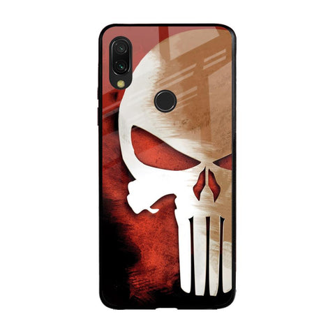 Red Skull Glossy Case for Xiaomi Redmi Note 7S