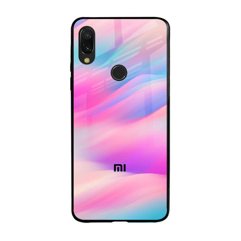Colorful Waves Glossy case for Xiaomi Redmi Note 7S