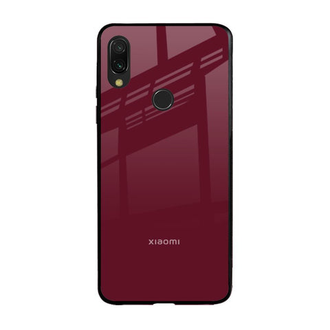 Classic Burgundy Glossy Case for Xiaomi Redmi Note 7S
