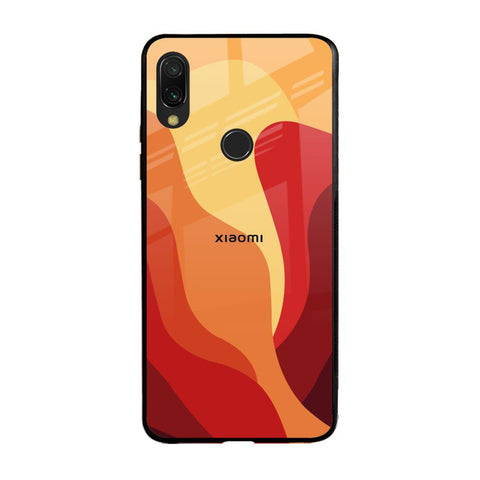 Magma Color Pattern Glossy Case for Xiaomi Redmi Note 7S