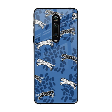 Blue Cheetah Glossy Case for Xiaomi Redmi K20