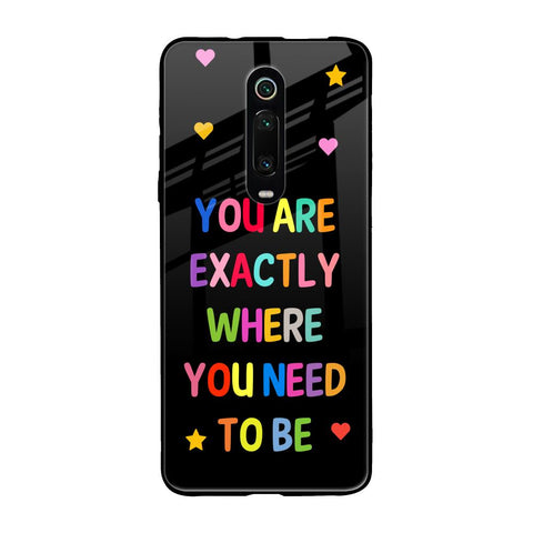 Magical Words Glossy Case for Xiaomi Redmi K20