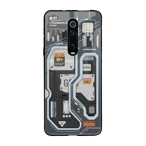 Retro Futuristic Glossy Case for Xiaomi Redmi K20