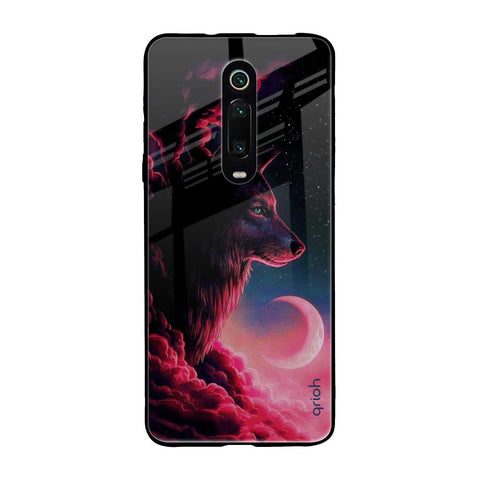 Moon Wolf Glossy Case for Xiaomi Redmi K20
