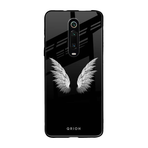 White Angel Wings Glossy Case for Xiaomi Redmi K20