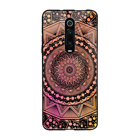Floral Mandala Glossy Case for Xiaomi Redmi K20