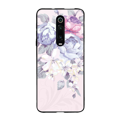 Elegant Floral Glossy case for Xiaomi Redmi K20