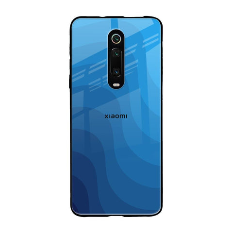 Blue Wave Abstract Glossy Case for Xiaomi Redmi K20