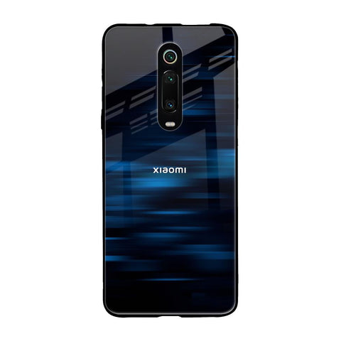 Blue Rough Abstract Glossy Case for Xiaomi Redmi K20