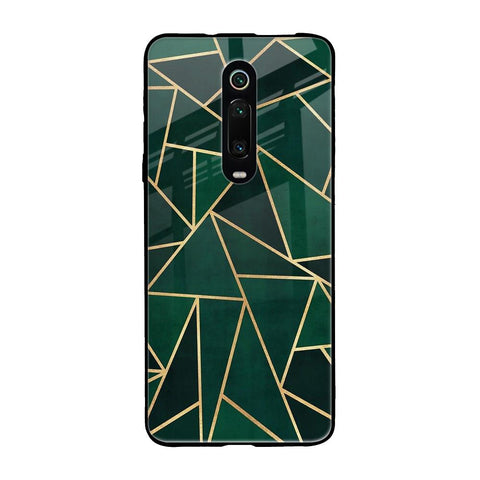 Abstract Green Glossy Case For Xiaomi Redmi K20 Pro