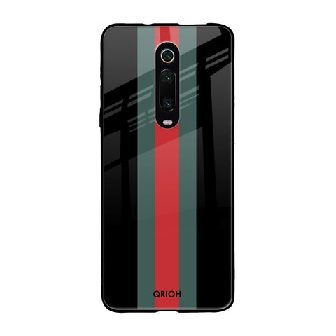Vertical Stripes Glossy Case for Xiaomi Redmi K20 Pro