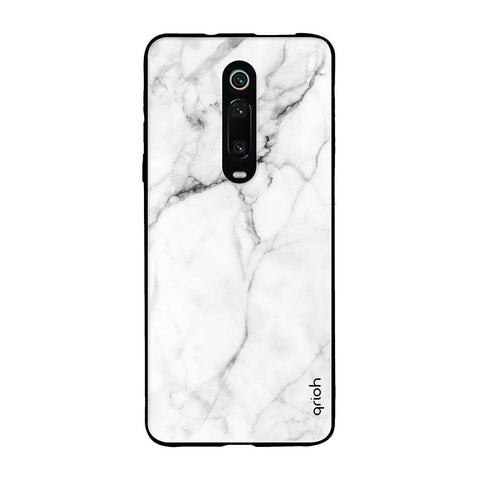 Modern White Marble Glossy case for Xiaomi Redmi K20 Pro