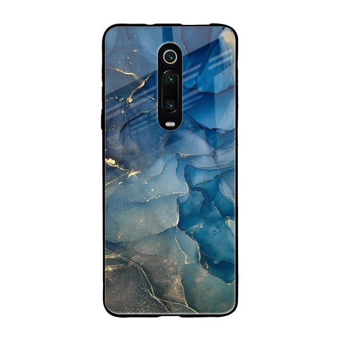 Blue Cool Marble Glossy Case for Xiaomi Redmi K20 Pro