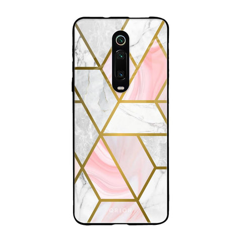 Geometrical Marble Glossy Case for Xiaomi Redmi K20 Pro