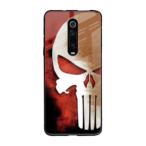 Red Skull Glossy Case for Xiaomi Redmi K20 Pro