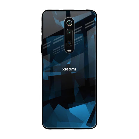 Polygonal Blue Box Glossy Case For Xiaomi Redmi K20 Pro