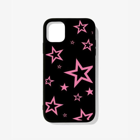 All Models Pink Star Glass Case - Case On