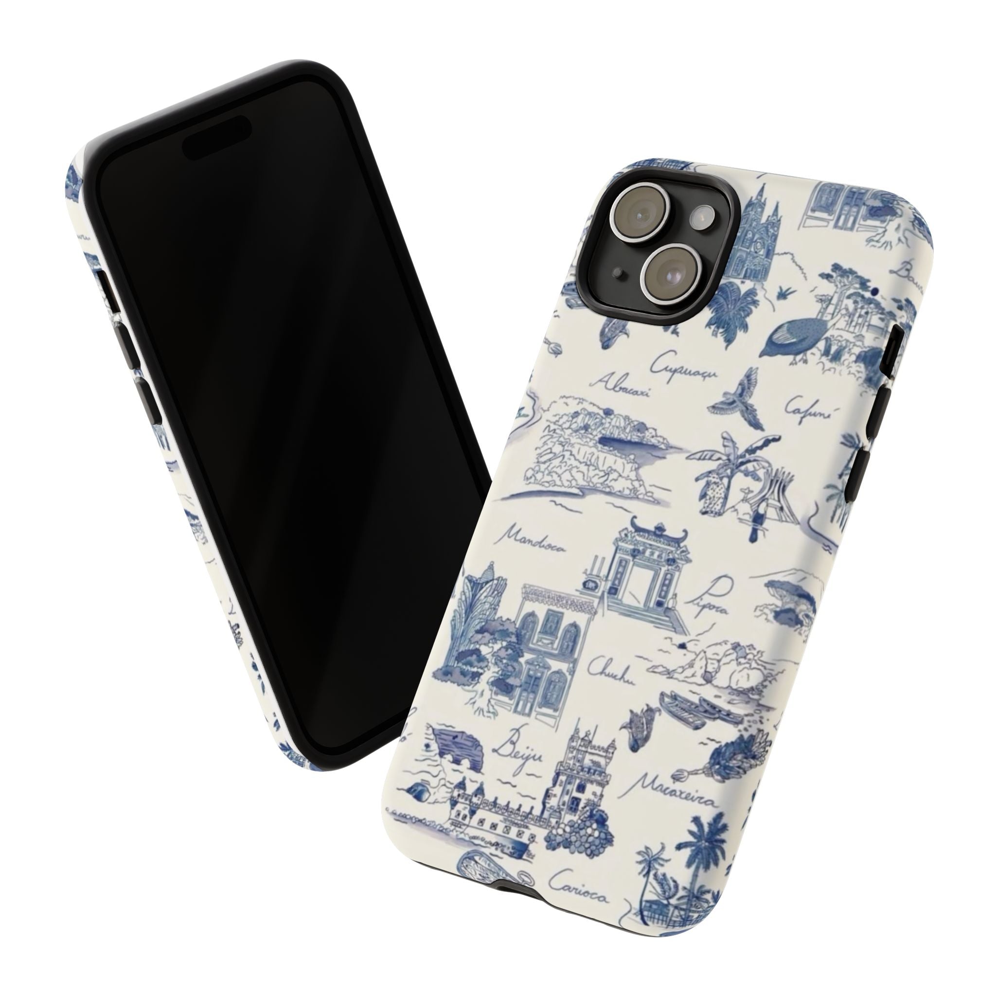 Crimson Bloom Tough Case  Available For All iPhone Models